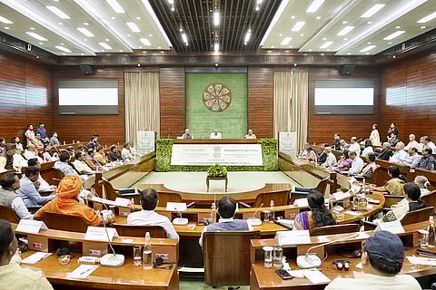 VP Jagdeep Dhankhar addresses members of rajya Sabha
